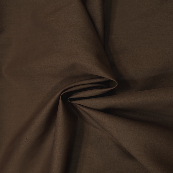 Plain Polycotton 45'' BROWN